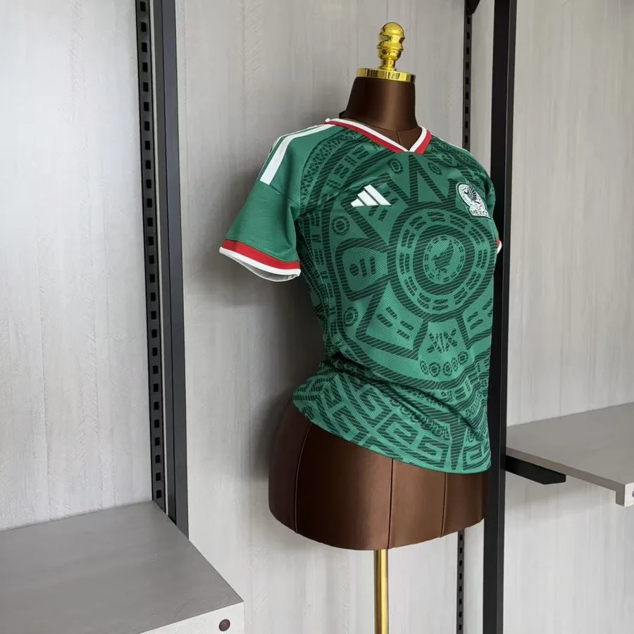 2026 Womens Mexico Green Soccer Jersey Home — photo 5
