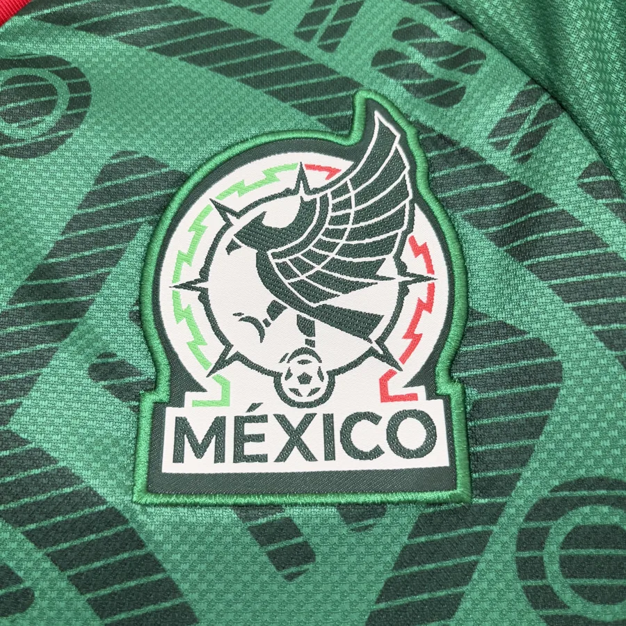 2026 World Cup Mexico Long Sleeve Soccer Jersey Home — photo 4