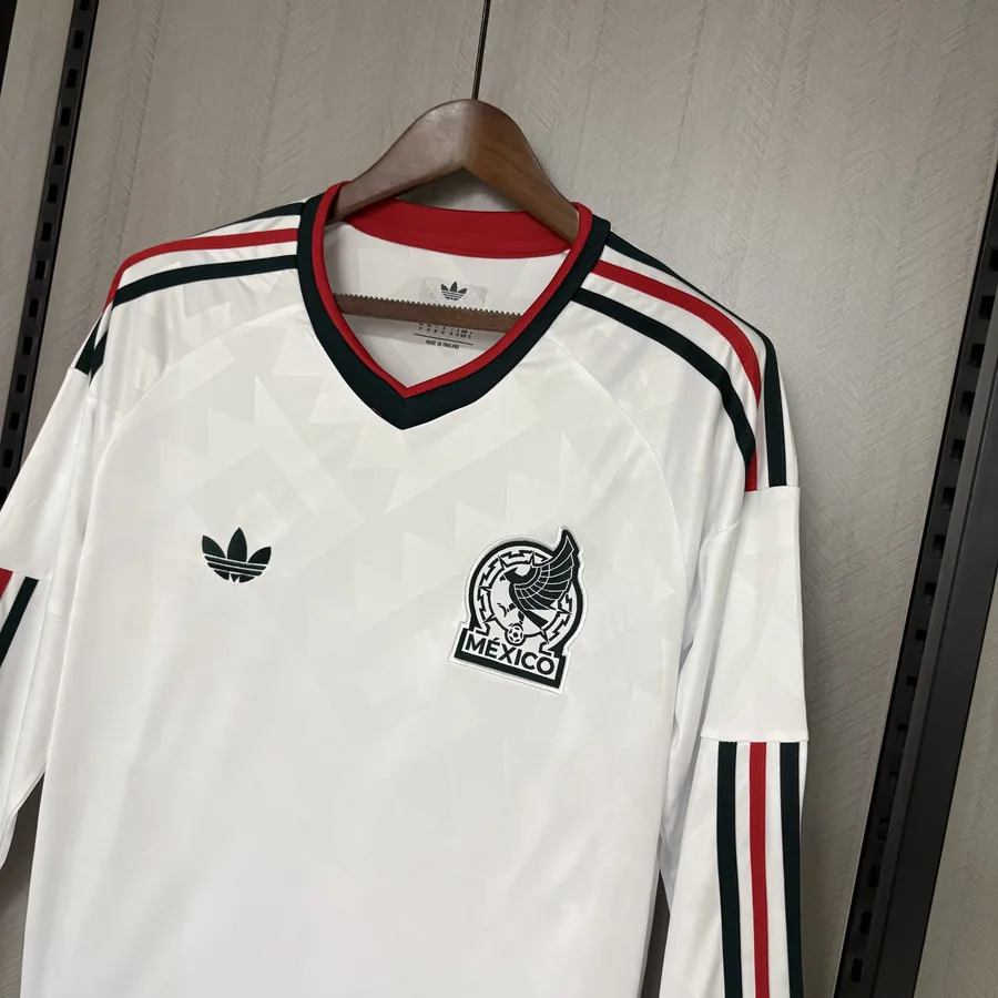 2026 World Cup Mexico Long Sleeve Soccer Jersey Away — photo 2