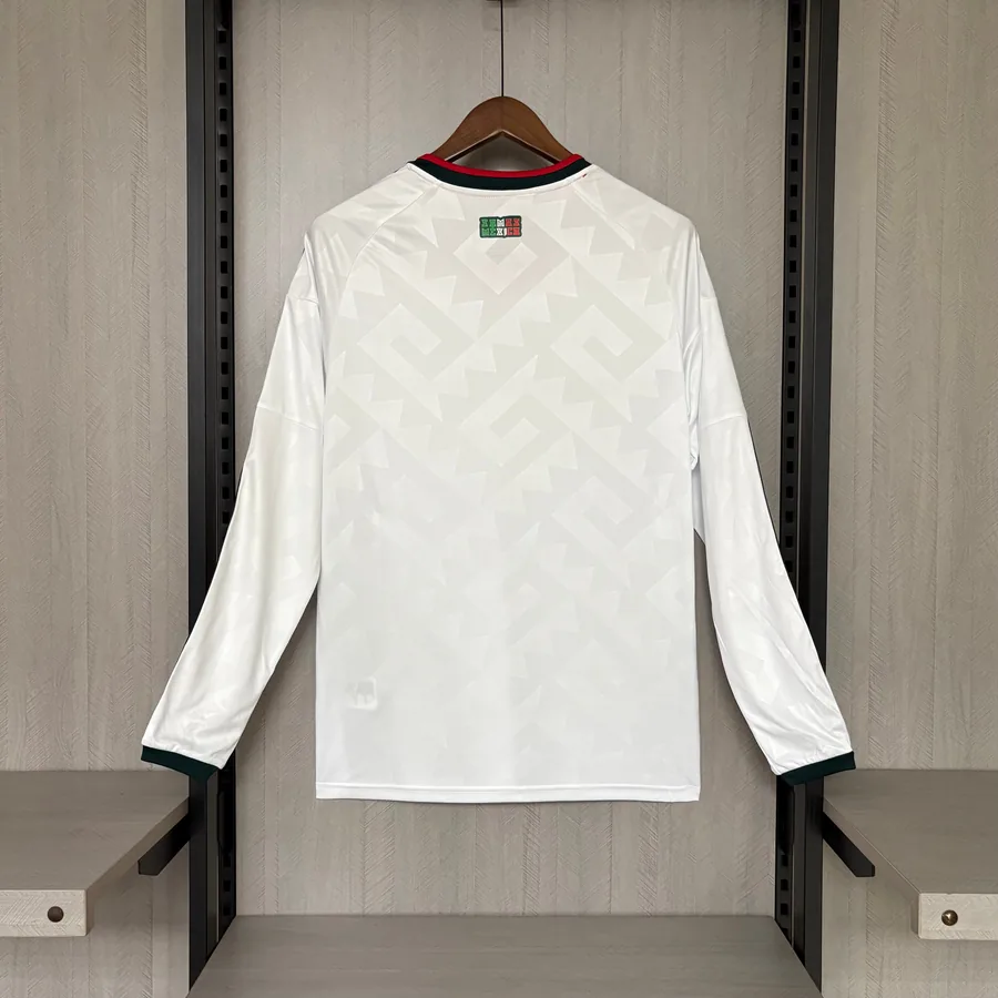 2026 World Cup Mexico Long Sleeve Soccer Jersey Away — photo 5