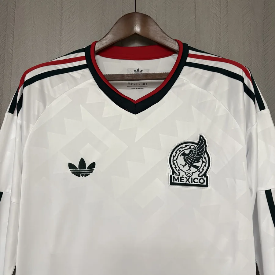 2026 World Cup Mexico Long Sleeve Soccer Jersey Away — photo 6