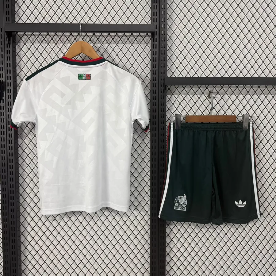 2026 Kids Mexico Soccer Jersey Away — photo 2