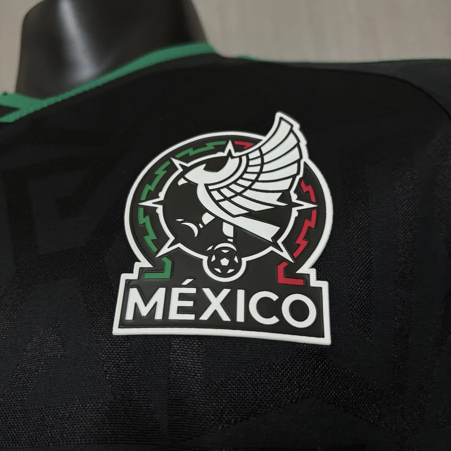 2026 Player Mexico Black Soccer Jersey Second Away — photo 8