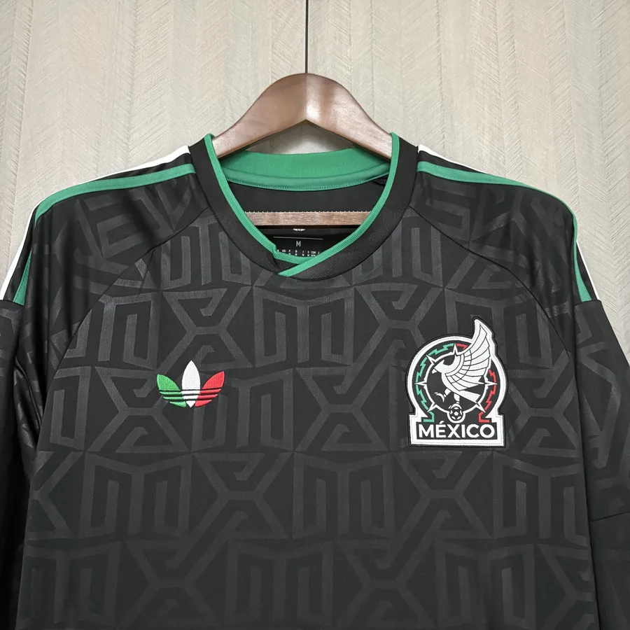 2026 Mexico Long-sleeved Black Soccer Jersey — photo 10