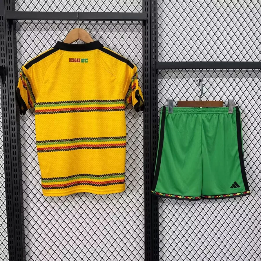 2026 Kids Jamaica x Bob Marley Soccer Jersey Home — photo 2