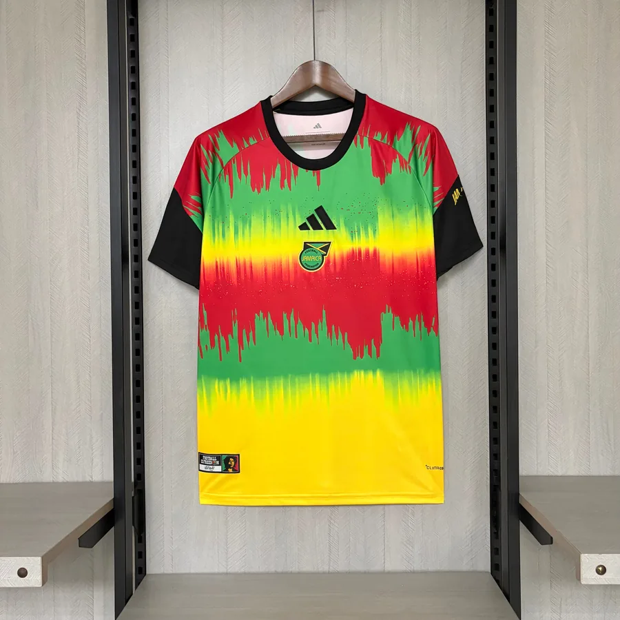 2026 Jamaica x Bob Marley Pre Match Soccer Jersey — photo 2