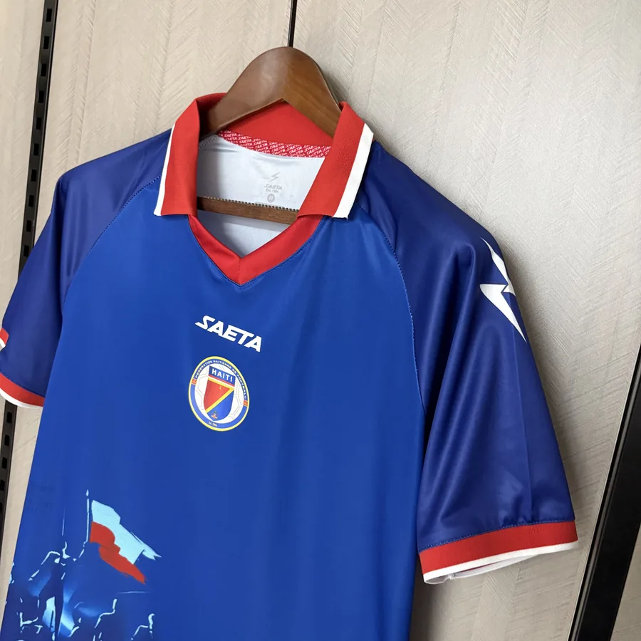 2026 Haiti Soccer Jersey Home-S-2XL — photo 9