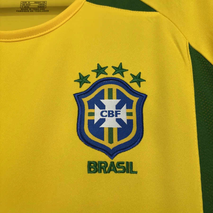 Retro 2002 Brazil home S-XXL — photo 2