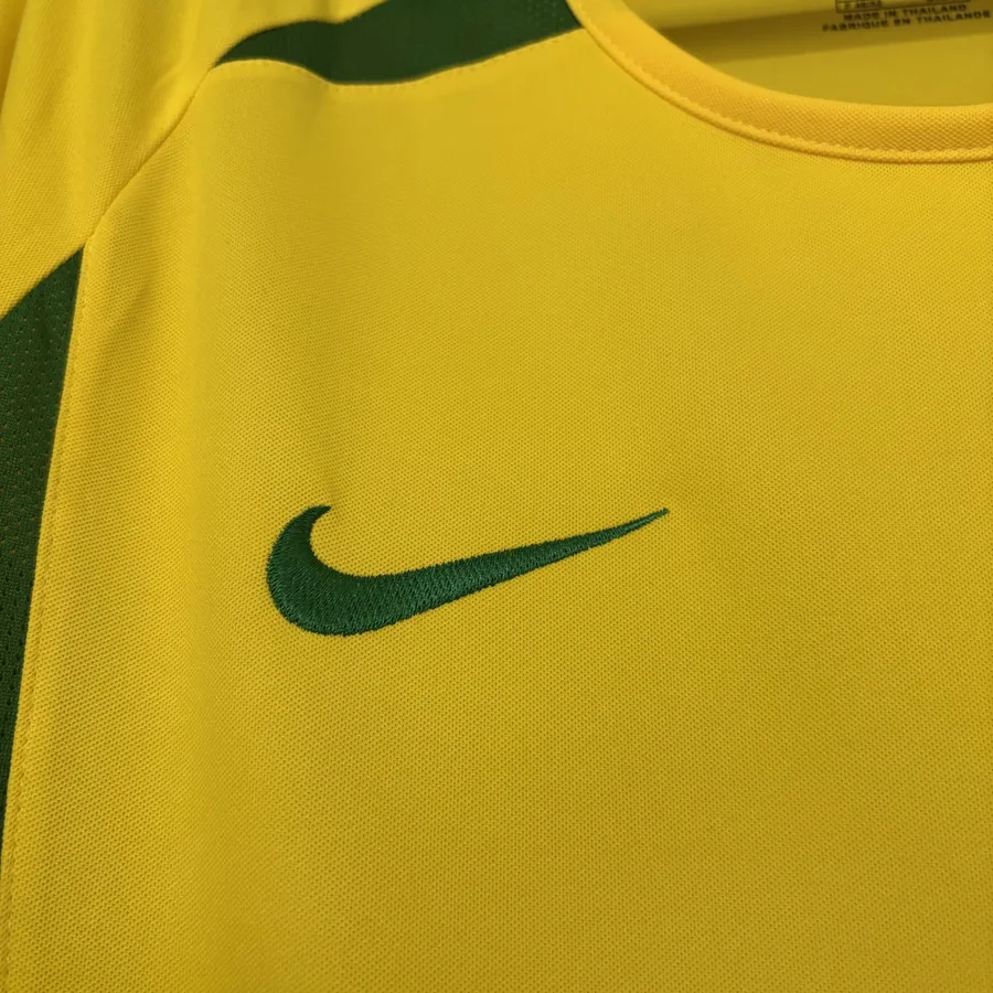 Retro 2002 Brazil home S-XXL — photo 3