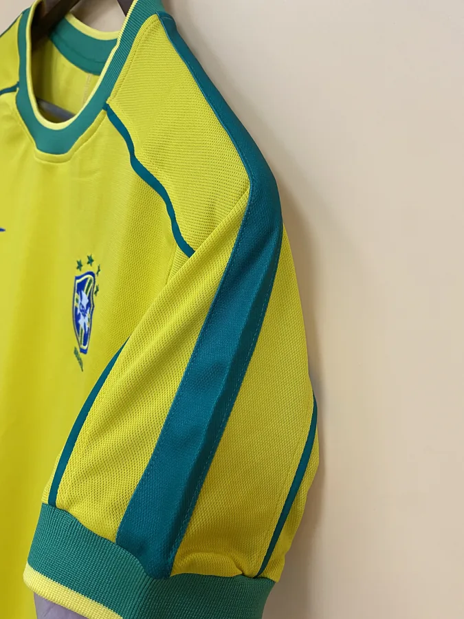 Retro Brazil 1998 home S-XXL — photo 7