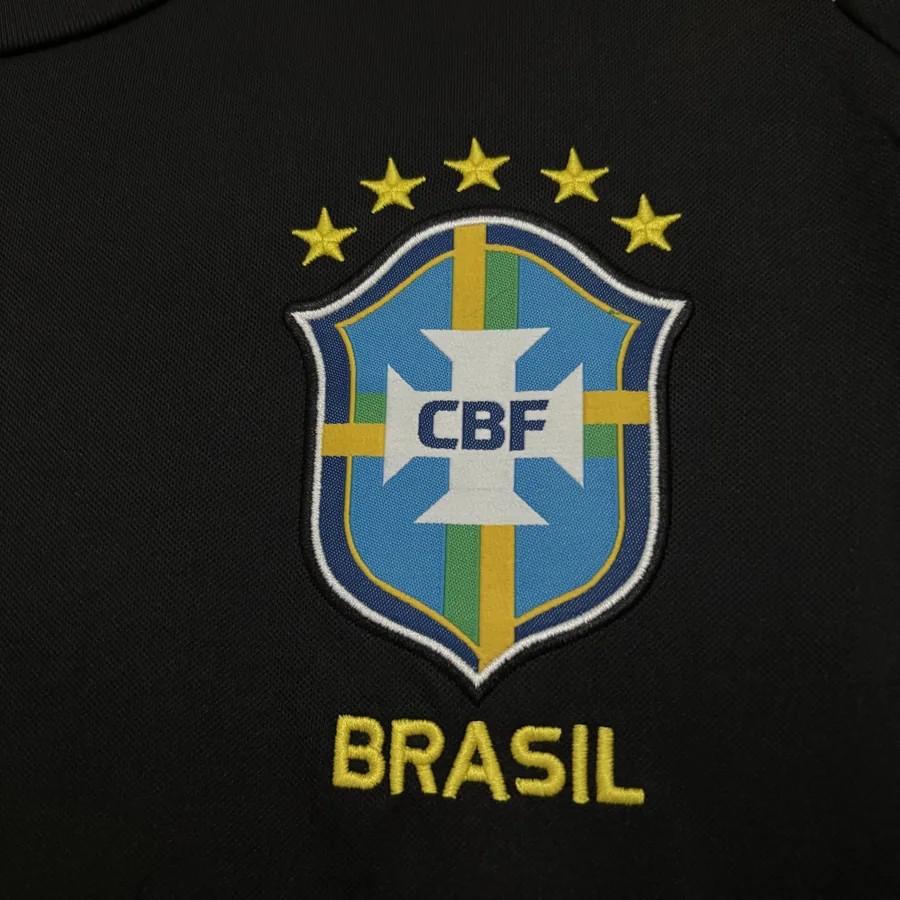 2026 Brazil Black Training Soccer Jersey