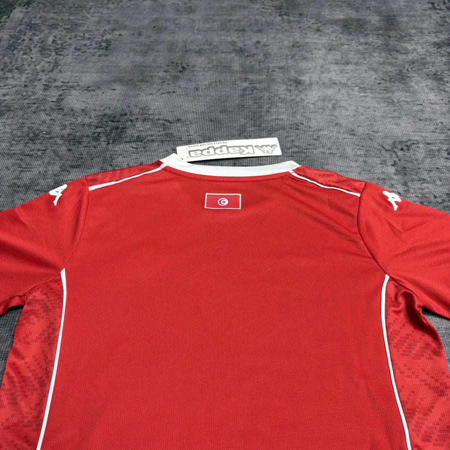 2026 Kids Tunisia Soccer Jersey Home