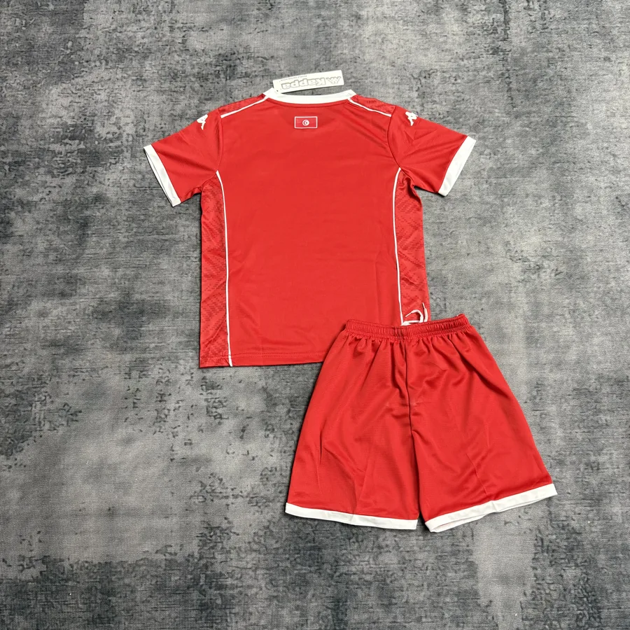 2026 Kids Tunisia Soccer Jersey Home — photo 8