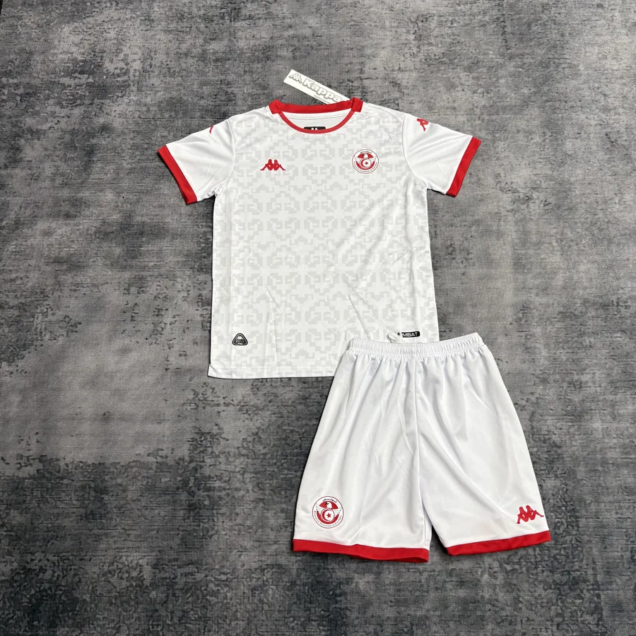 2026 Kids World Cup Tunisia Soccer Jersey Away — photo 5