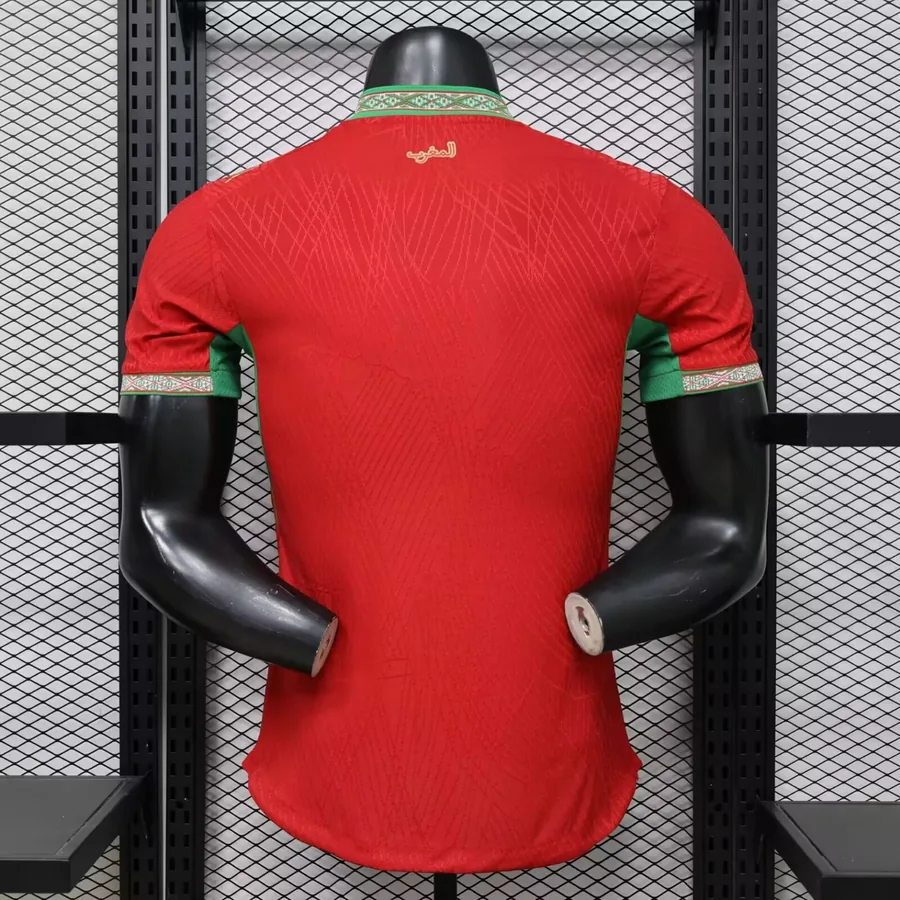 2026 World Cup Player Version Morocco Soccer Jersey Home — photo 2