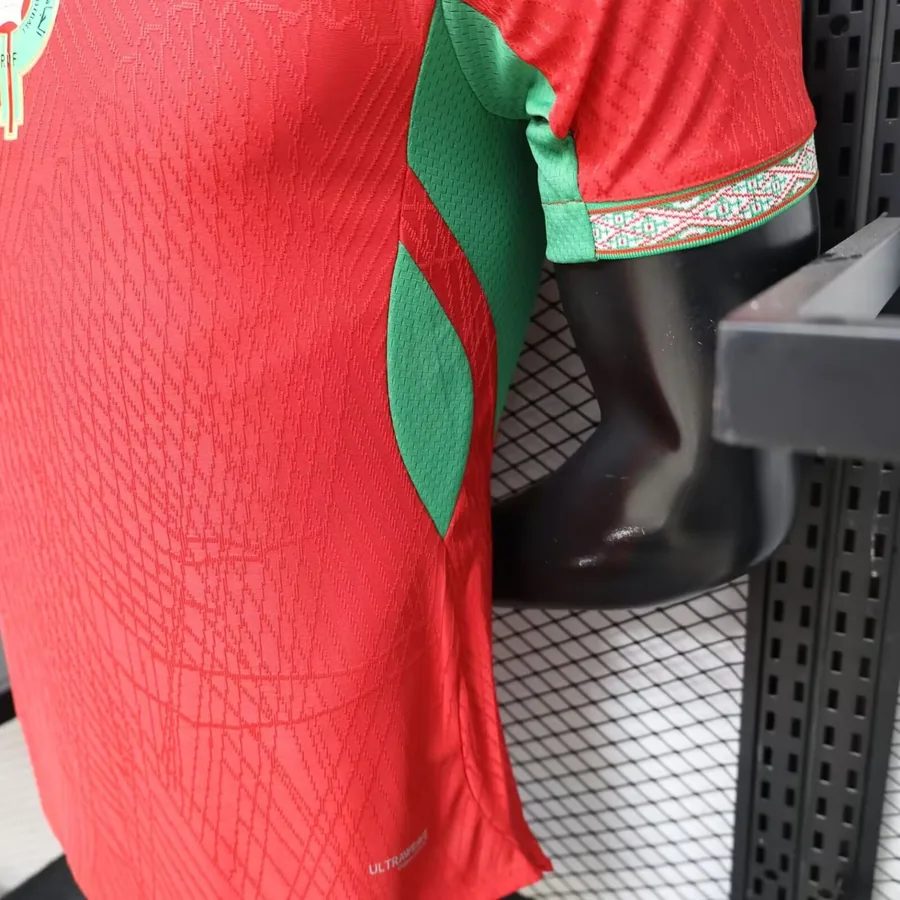 2026 World Cup Player Version Morocco Soccer Jersey Home — photo 5