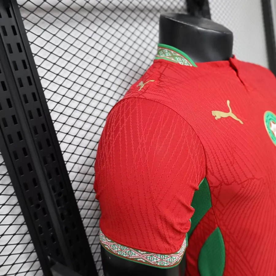 2026 World Cup Player Version Morocco Soccer Jersey Home — photo 6