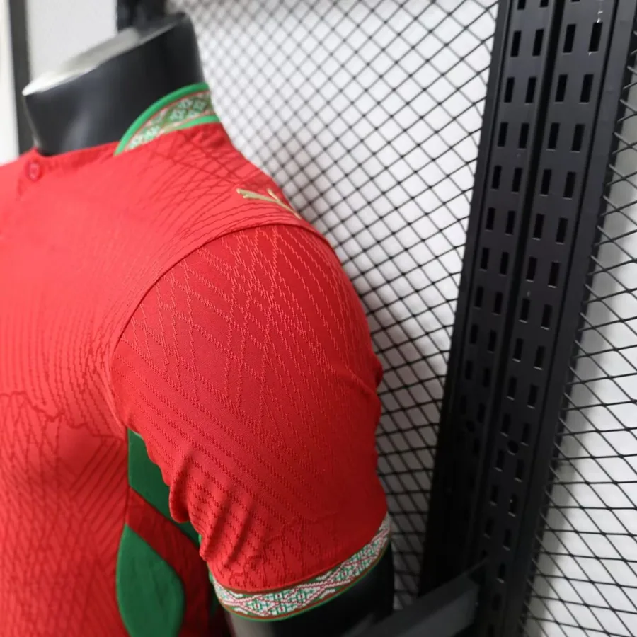 2026 World Cup Player Version Morocco Soccer Jersey Home — photo 7