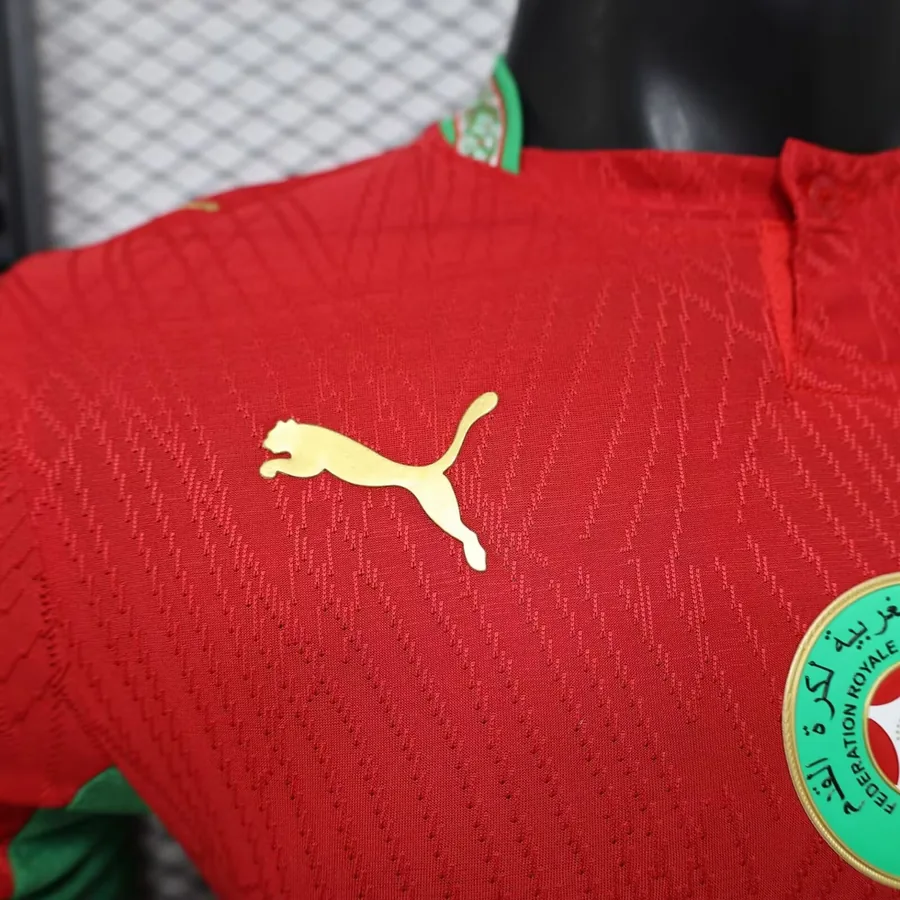 2026 World Cup Player Version Morocco Soccer Jersey Home — photo 8