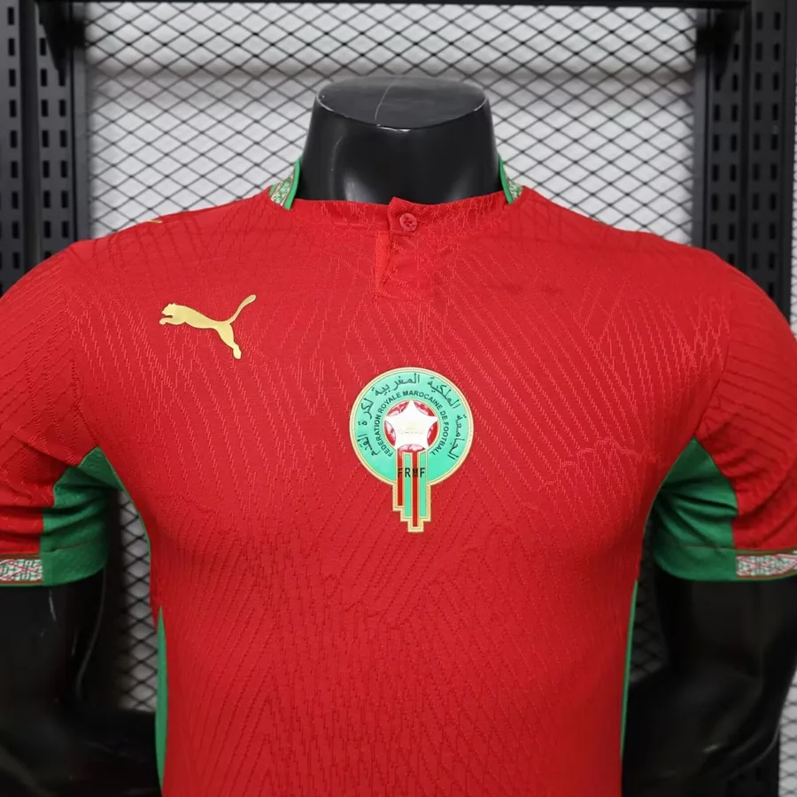 2026 World Cup Player Version Morocco Soccer Jersey Home — photo 10