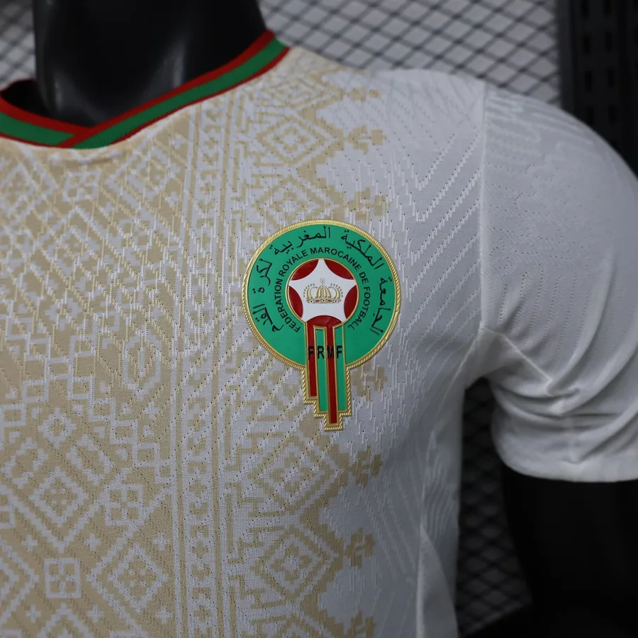 2026 Player Version Morocco Soccer Jersey Away — photo 9