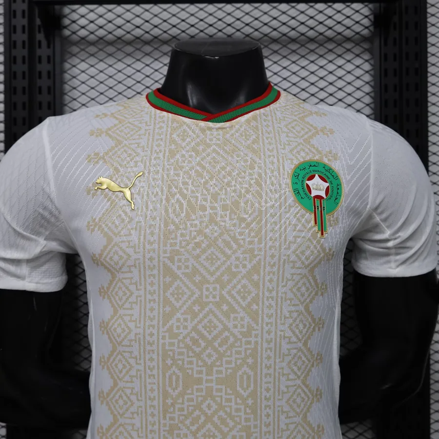 2026 Player Version Morocco Soccer Jersey Away — photo 10