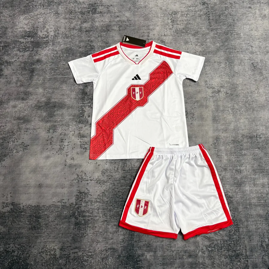 2026 Kids Peru Soccer Jersey Home — photo 5