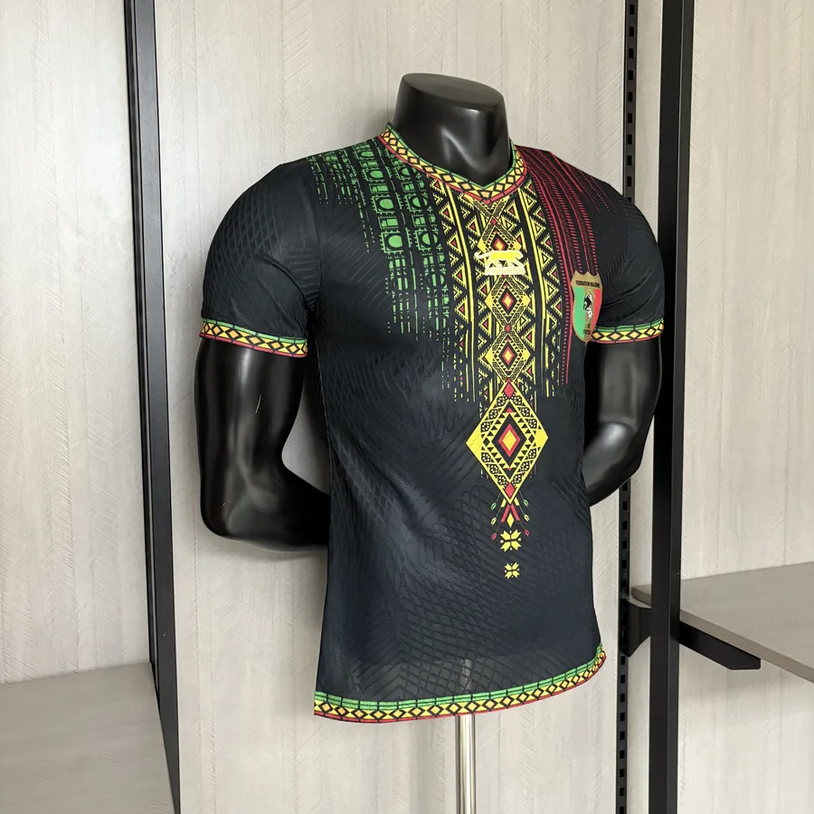 2026 Player Version Mali Black Soccer Jersey Second Away — photo 4