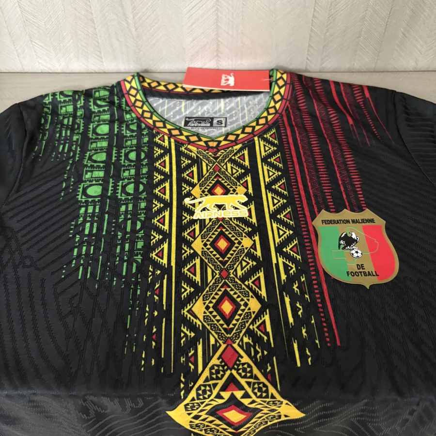 2026 Player Version Mali Black Soccer Jersey Second Away — photo 8