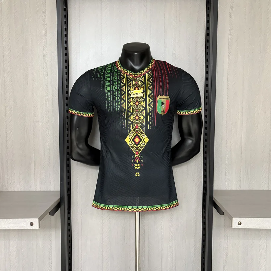 2026 Player Version Mali Black Soccer Jersey Second Away — photo 9