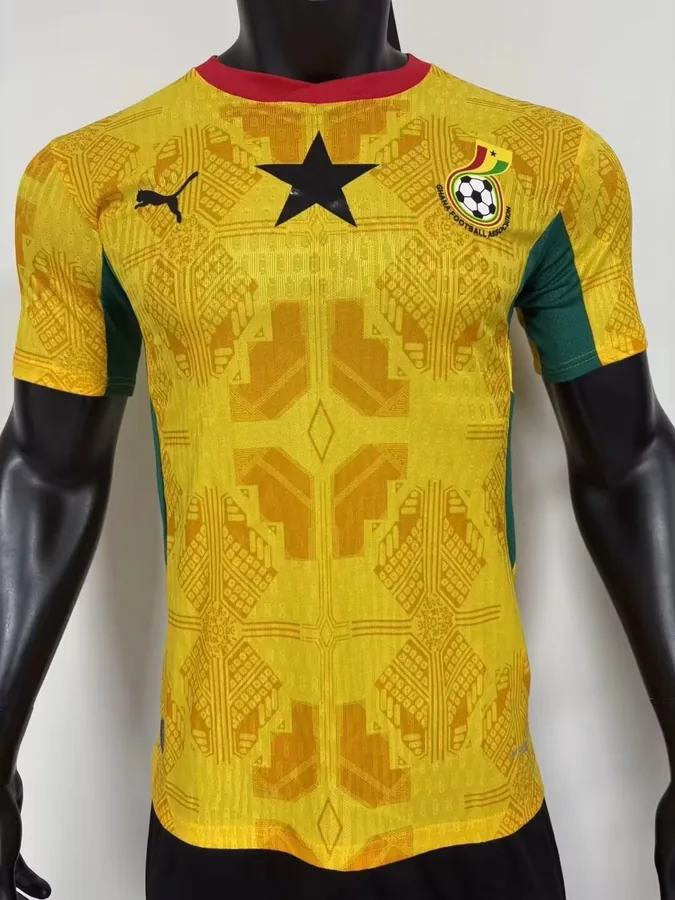 2026 World Cup Player Version Ghana Soccer Jersey Away — photo 4
