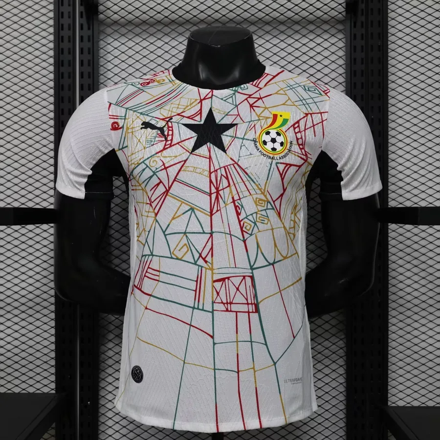 2026 World Cup Player Version Ghana Soccer Jersey Home