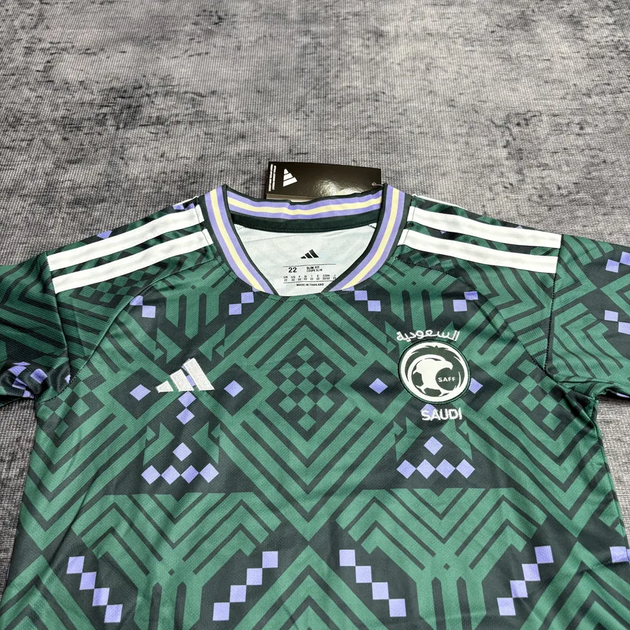 2026 Kids Saudi Arabia Soccer Jersey Home — photo 2