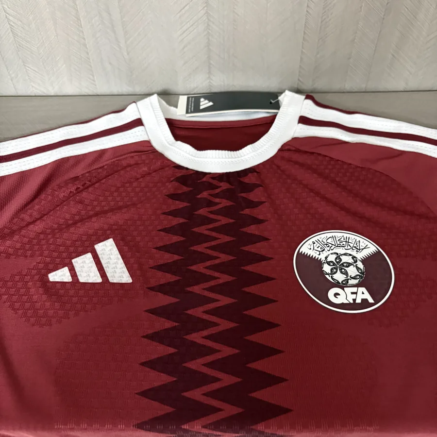 2026 Player Version Qatar Soccer Jersey Home — photo 4