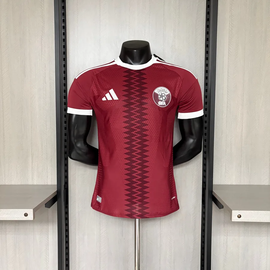 2026 Player Version Qatar Soccer Jersey Home — photo 6