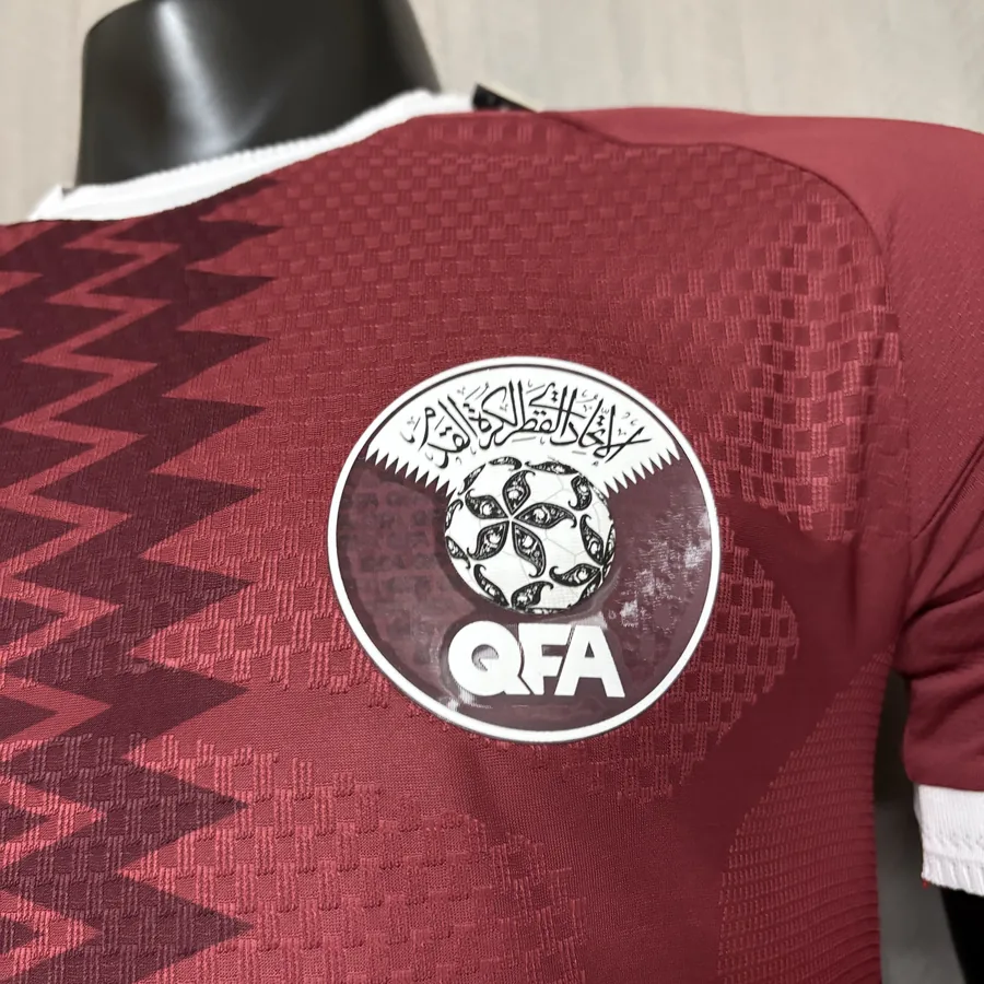 2026 Player Version Qatar Soccer Jersey Home — photo 8