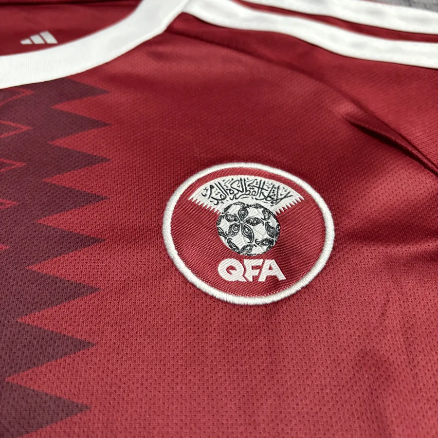 2026 Kids Qatar Soccer Jersey Home — photo 6
