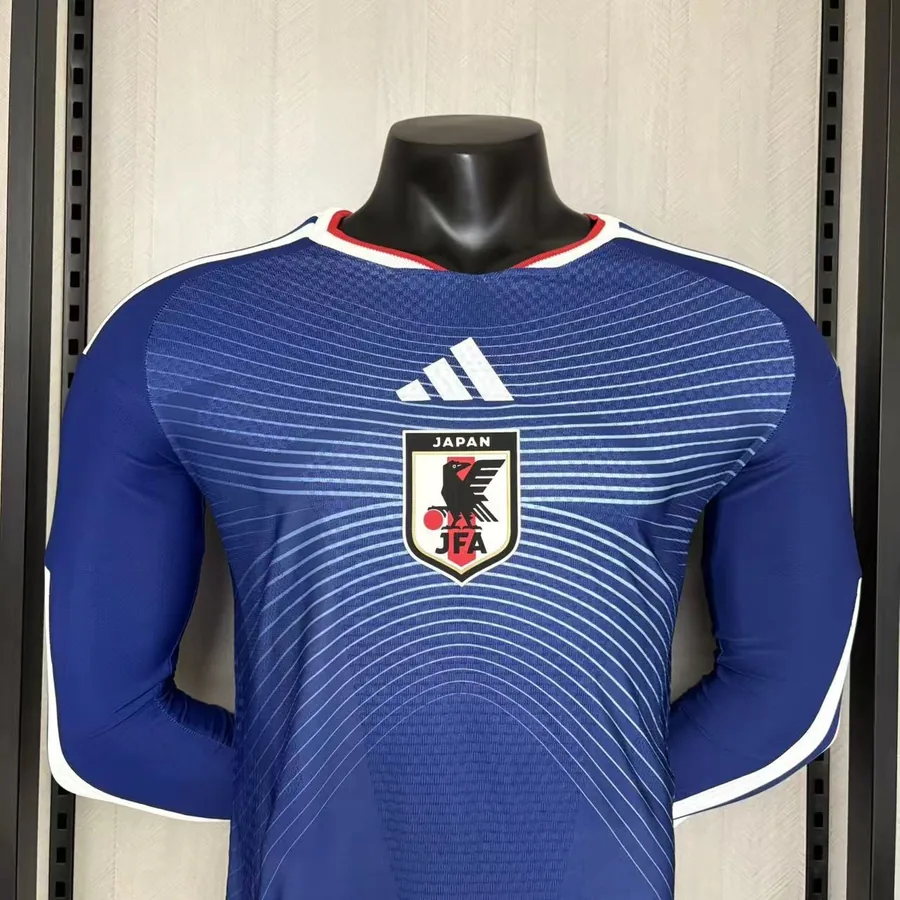 2026 Player Version Japan Long Sleeve Soccer Jersey Home — photo 3