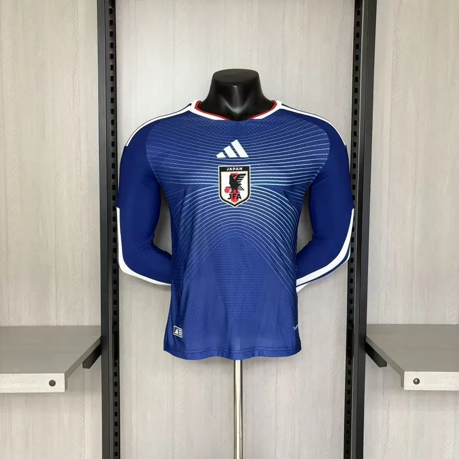 2026 Player Version Japan Long Sleeve Soccer Jersey Home — photo 5