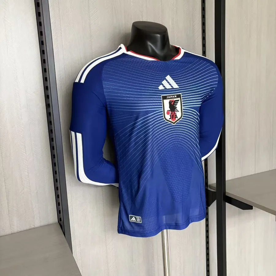 2026 Player Version Japan Long Sleeve Soccer Jersey Home — photo 11