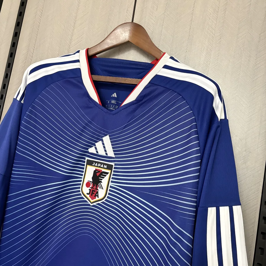 2026 Japan Long-Sleeve Soccer Jersey Home Fan — photo 2