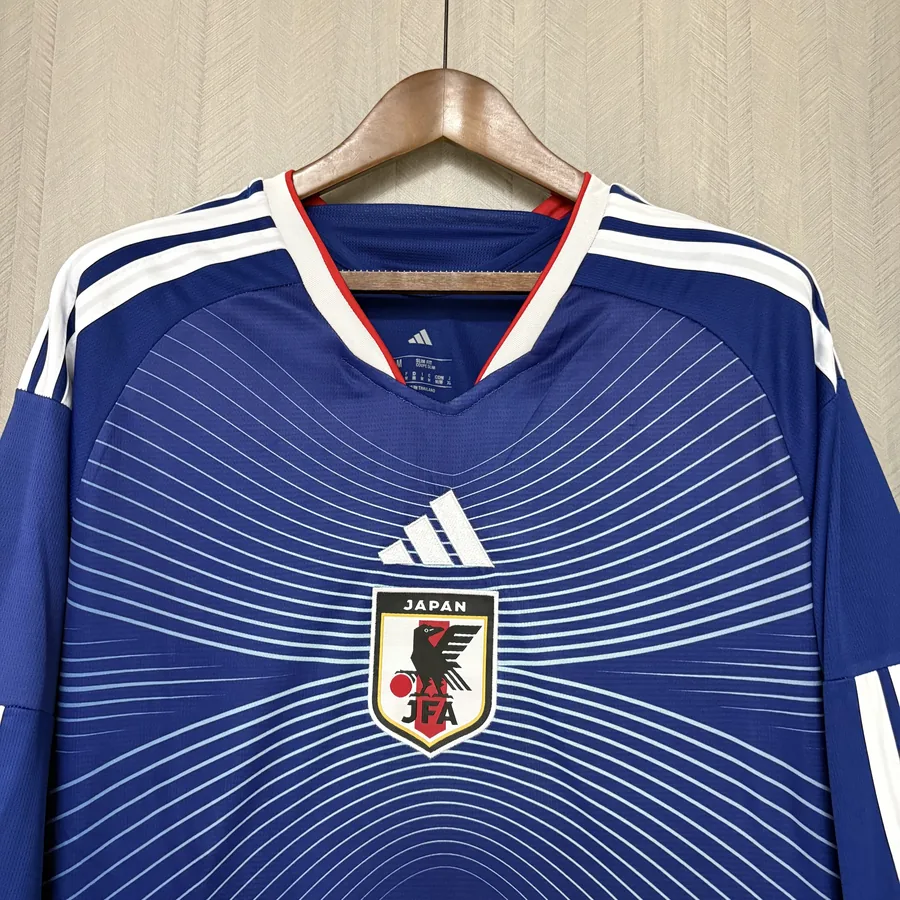 2026 Japan Long-Sleeve Soccer Jersey Home Fan — photo 3