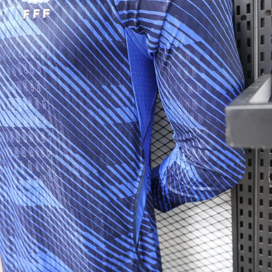 2026 France long sleeve Soccer Jersey Home — photo 5