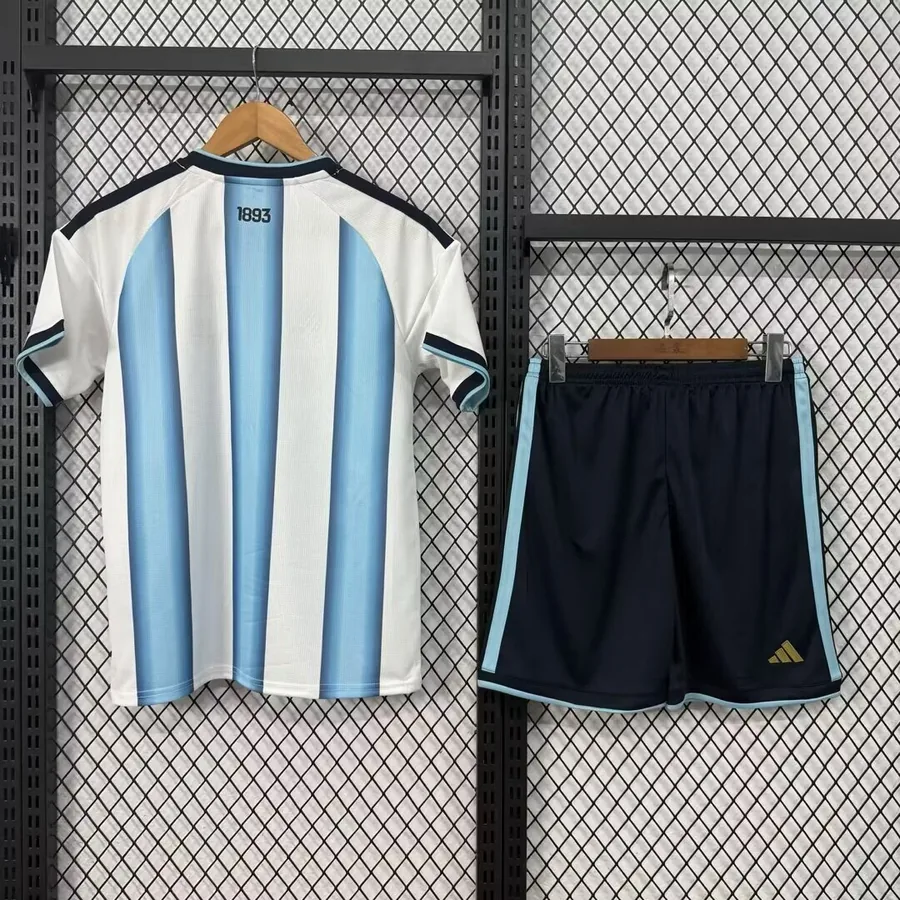2026 Kids Argentina Soccer Jersey Home — photo 3