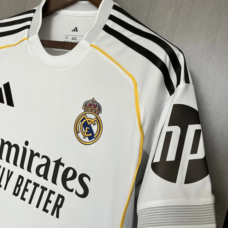 25/26 Real Madrid Soccer Jersey Home With Sponsors — photo 4