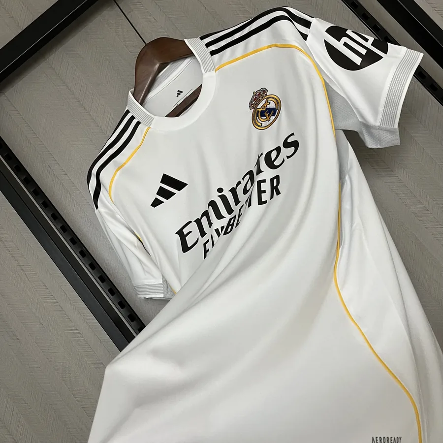 25/26 Real Madrid Soccer Jersey Home With Sponsors — photo 6