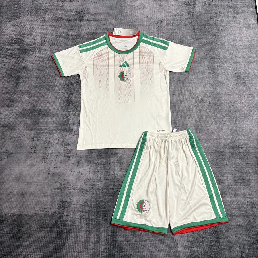 2026 Kids World Cup Algeria Soccer Jersey Home — photo 5