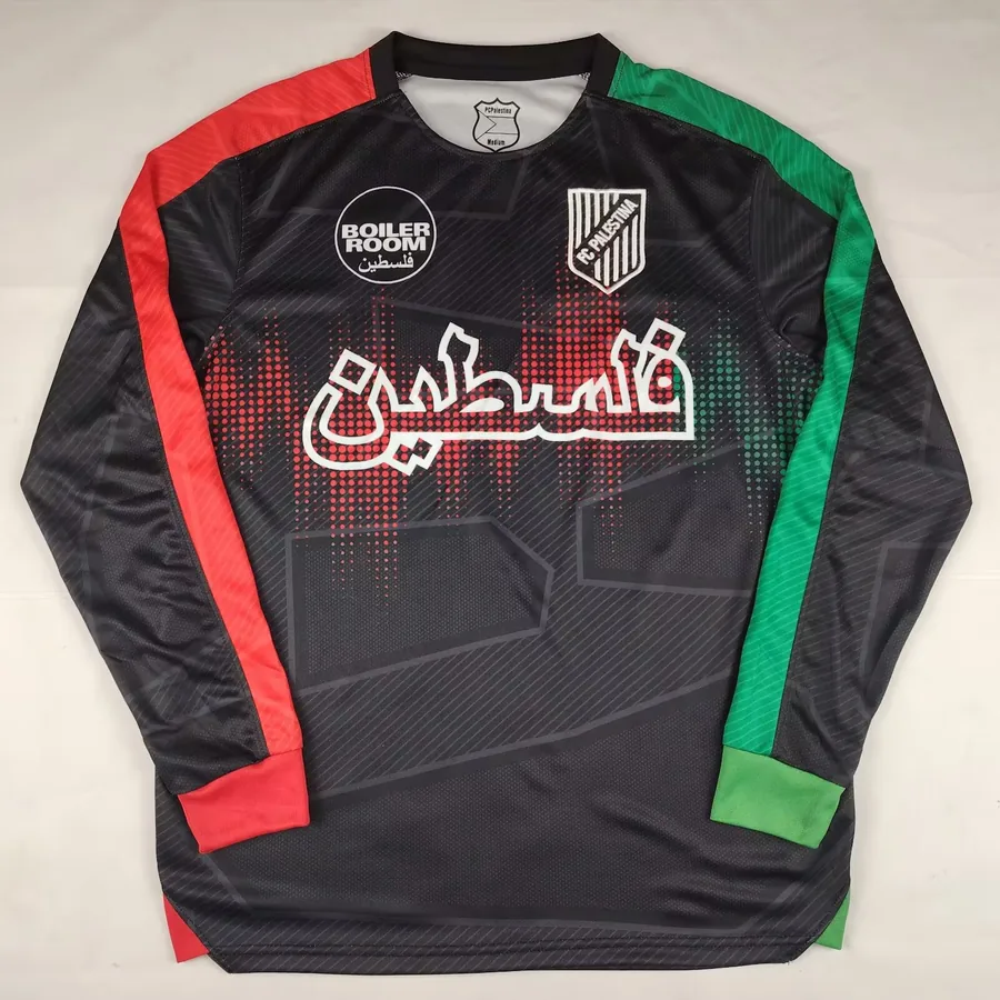 2026 Palestinian Boeing Arabic Long Sleeve S-4XL