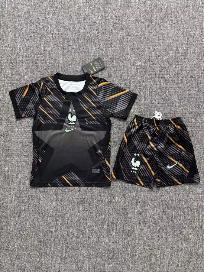 2026 kids French goalkeeper black  16# - 28#